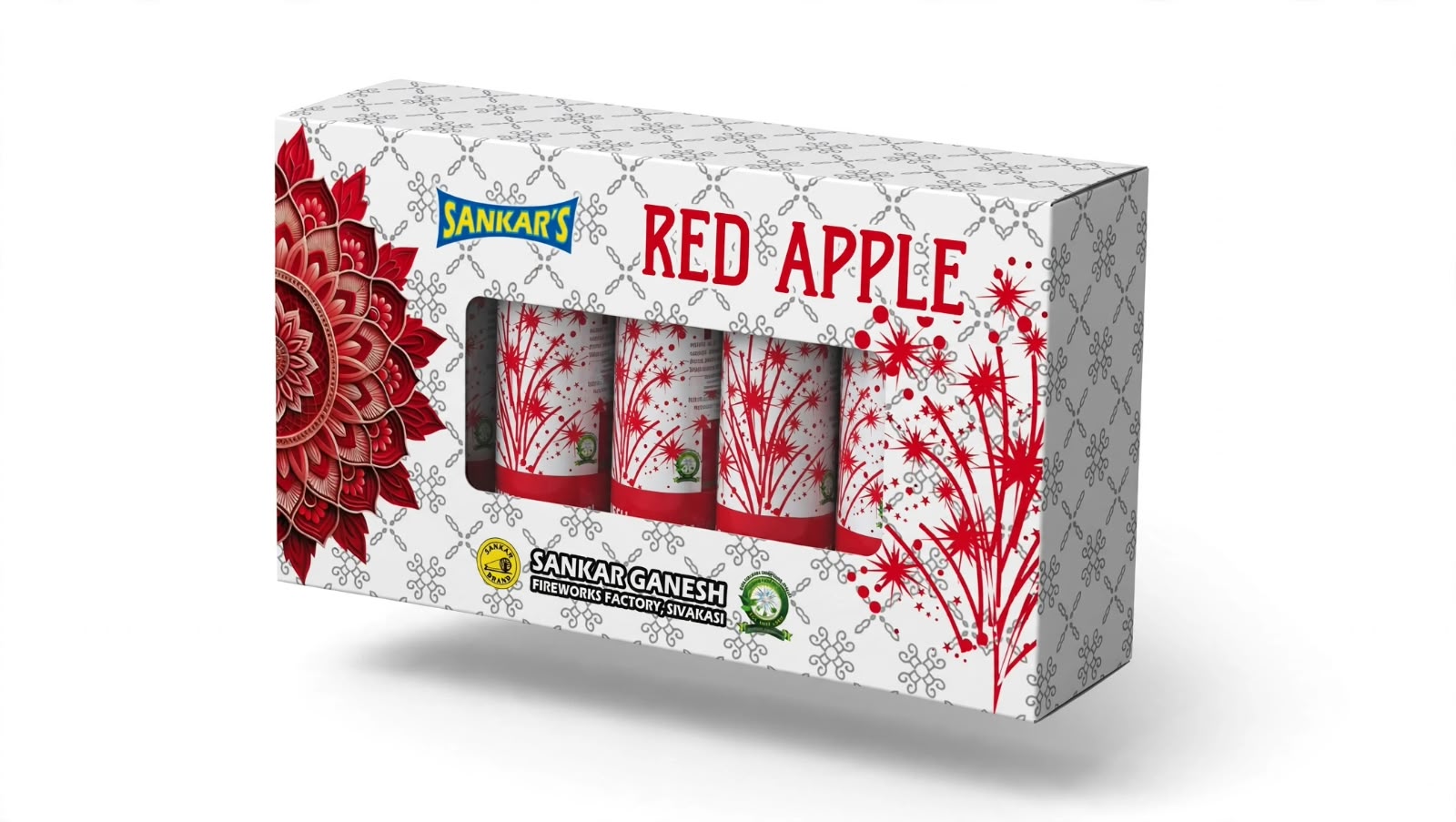 Red Apple / Milkywhite Fountain